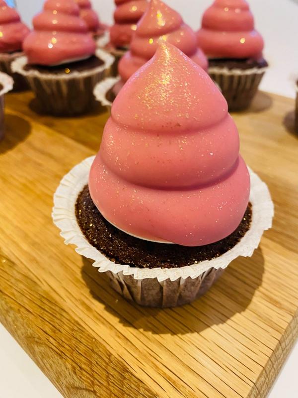 Flødebollemuffins