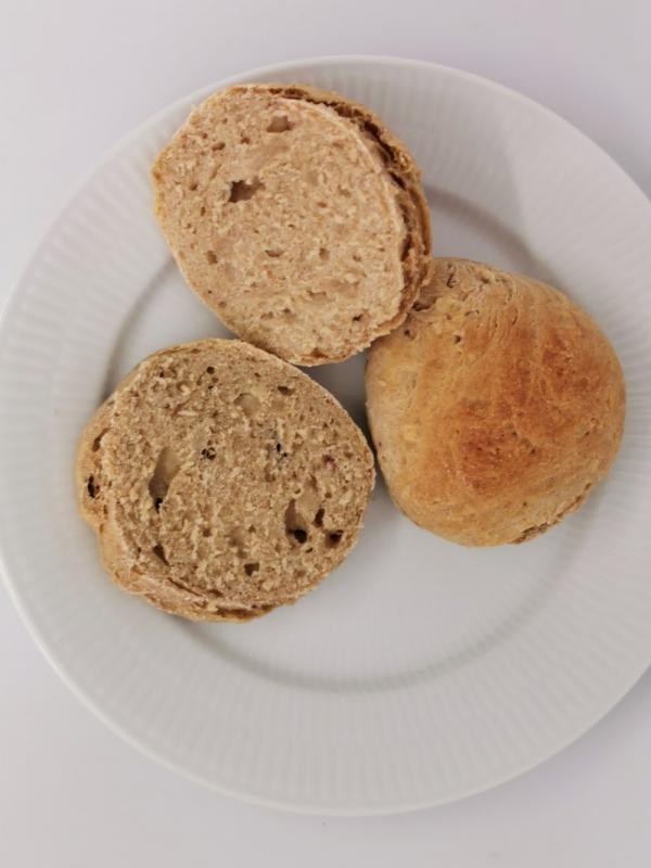 Æbleboller med banan