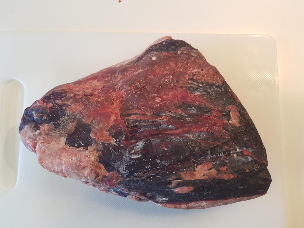 Dryaged oksecuvette