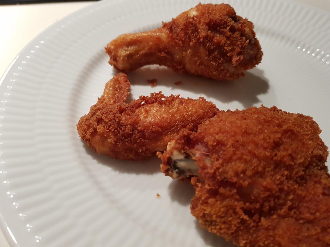 Friturestegt kylling