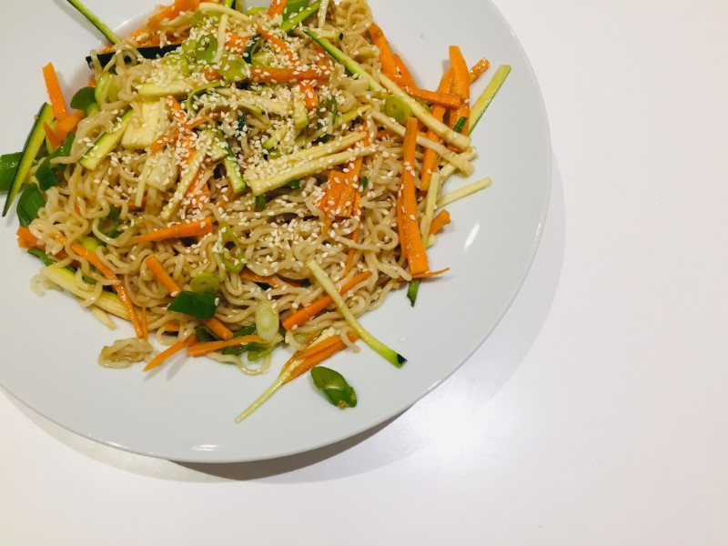 Asiatisk nudelsalat