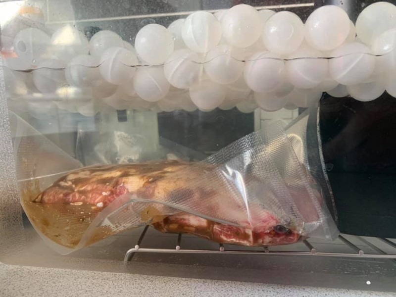 Bao med oksetværreb sous vide