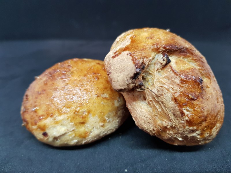 Boller med æbler dadler