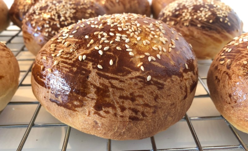 Brioche boller til burger