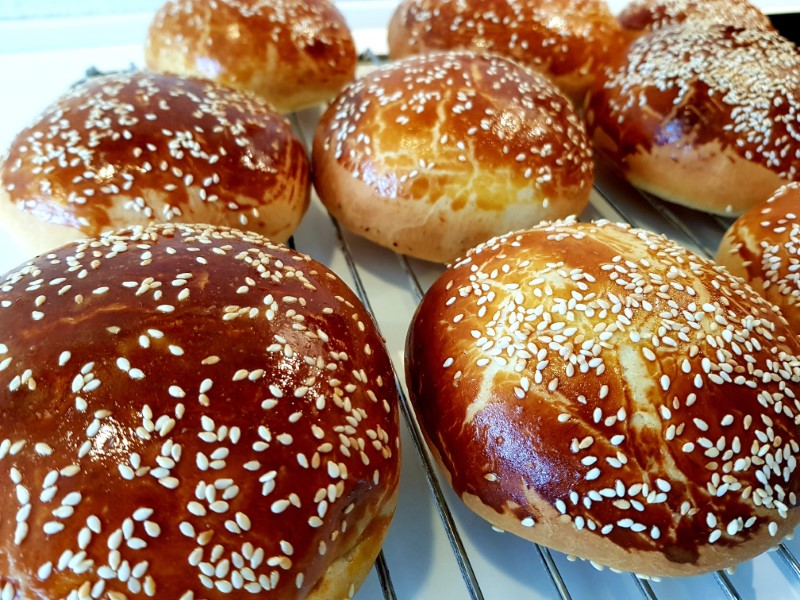 Brioche burgerboller