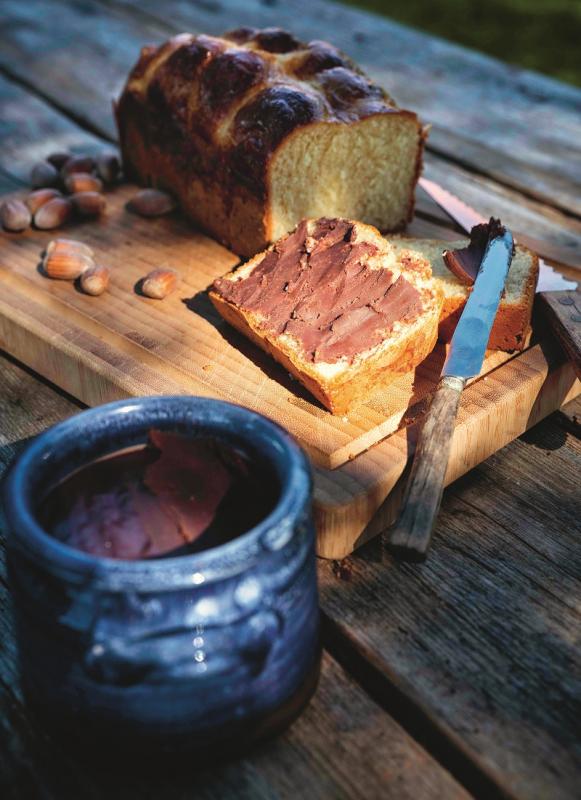 Brioche med nutella