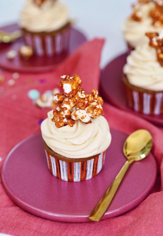 Choko-karamel-popcorn-cupcakes