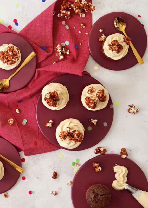 Choko-karamel-popcorn-cupcakes