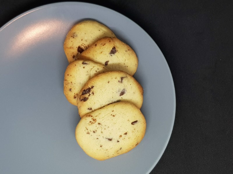 Chokoladedråber småkager