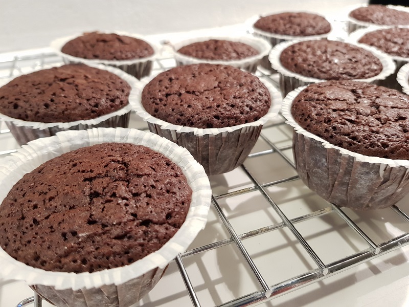 Chokolade muffins