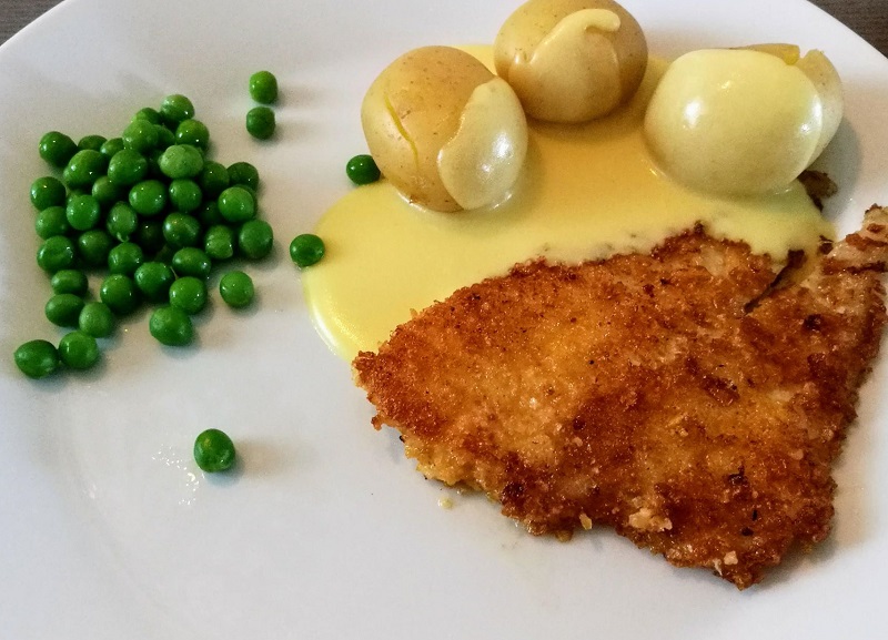 Cornflakespaneret rødspætte