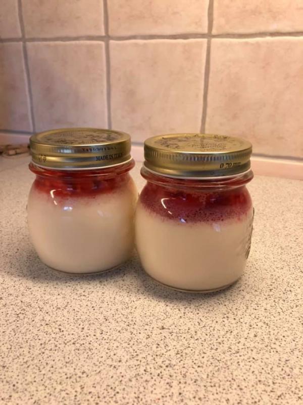 Sous vide cheesecake