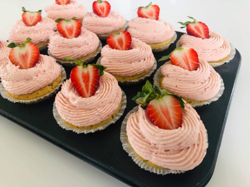 Cupcakes med frosting