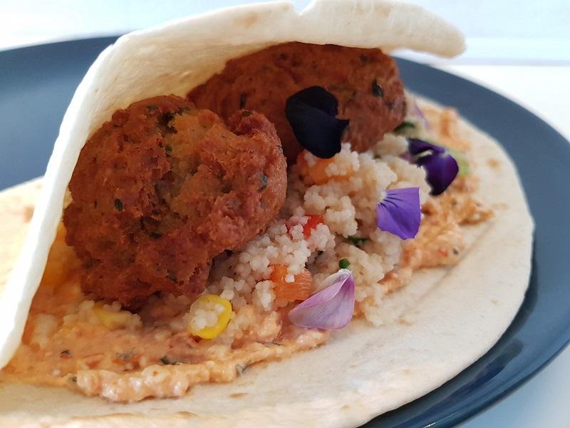 Falafel med haydari
