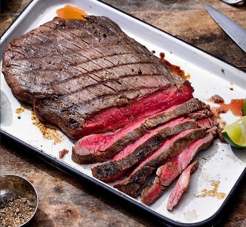 Flank steak sous vide