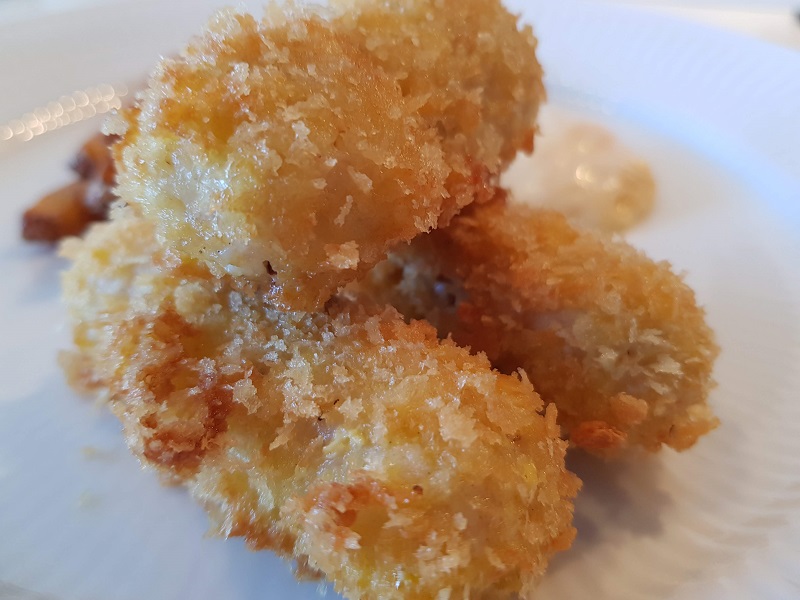 Friturestegt krabbeklør