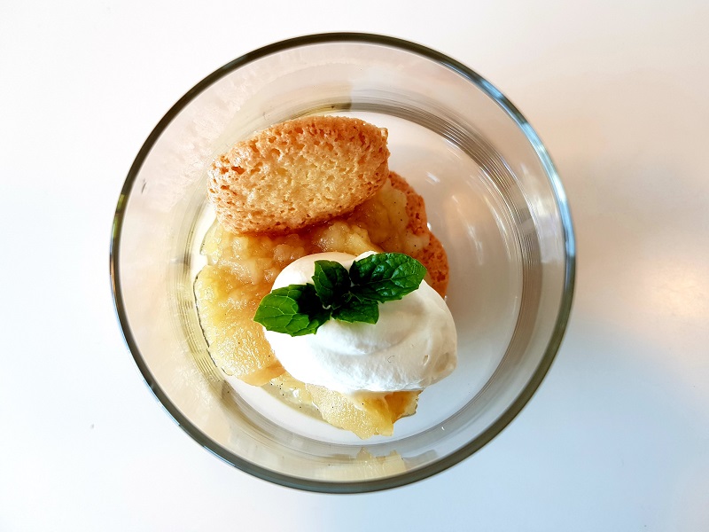 Gammeldags æblekage