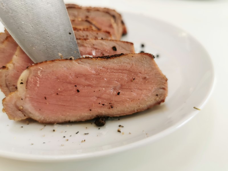 Grillet striploin steak