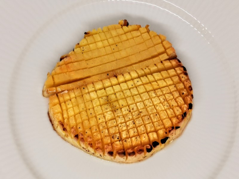 Hasselback kålrabi