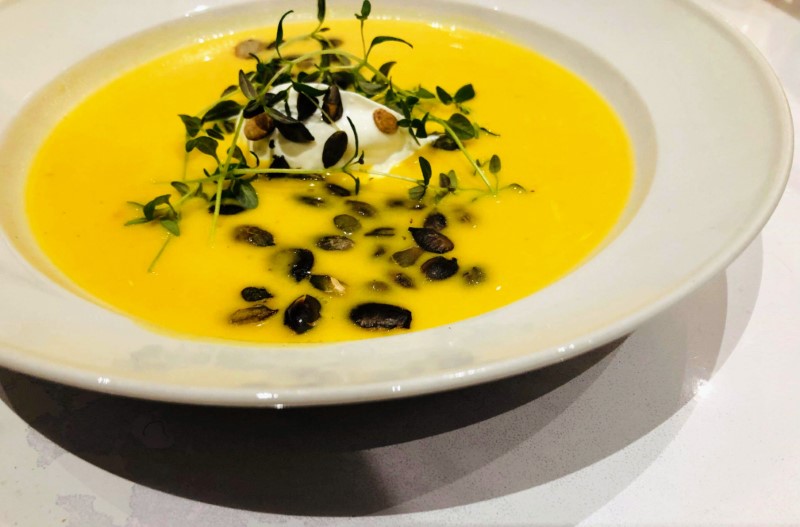 Hokkaido græskarsuppe