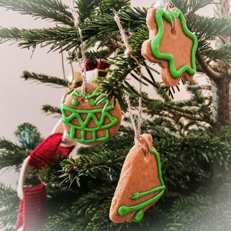 Ingefærkager til juletræet