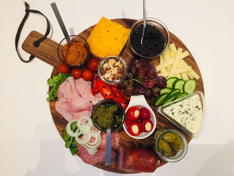 Inspiration til tapas anretning/charcuterie