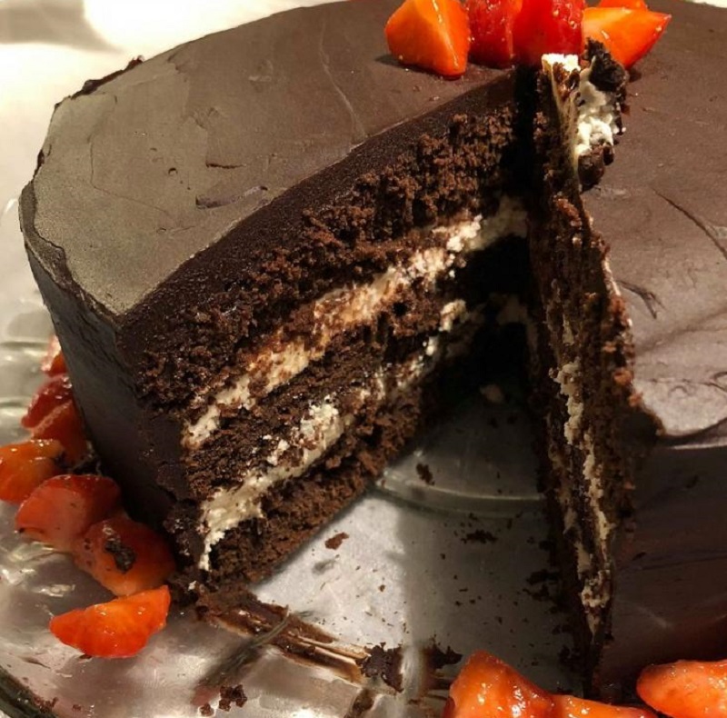 Chokoladelagkage