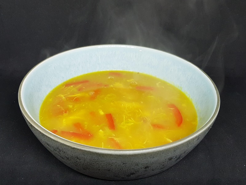 Karrysuppe med kylling