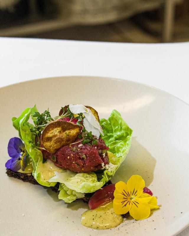 Kokkens smørrebrød med tatar