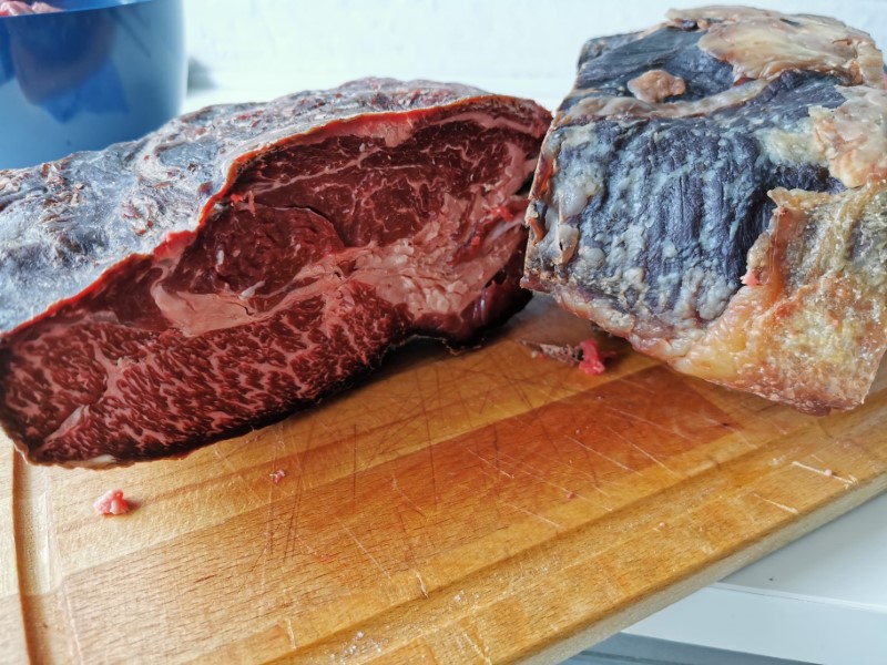 Krogmodnet hakket oksekød