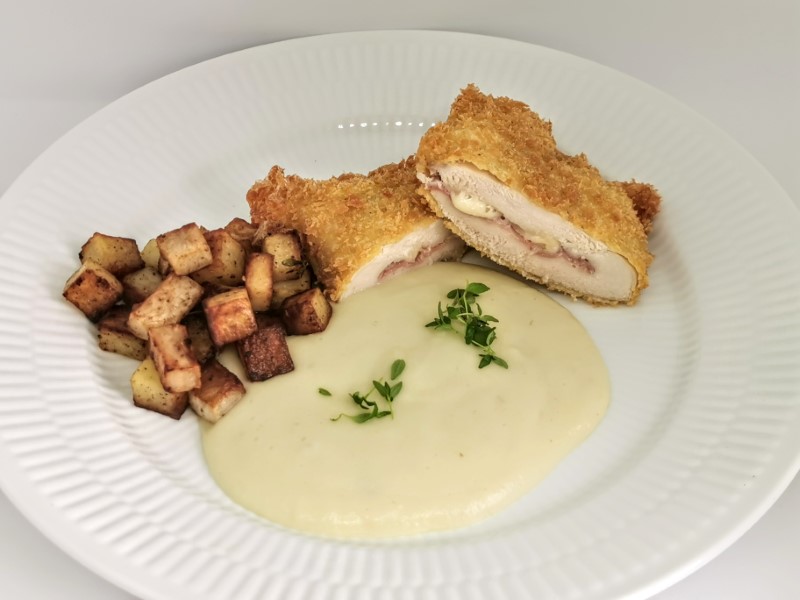 Kylling cordon bleu sous vide
