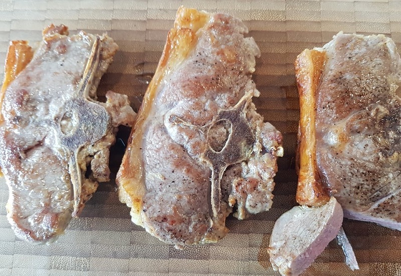 Sous vide lammekoteletter