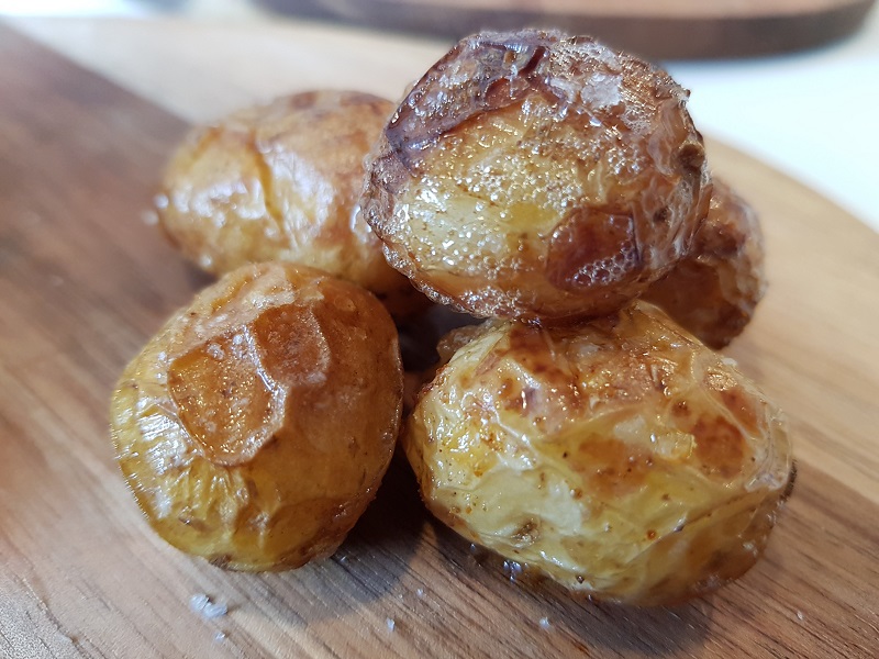 Langtidsstegte kartofler
