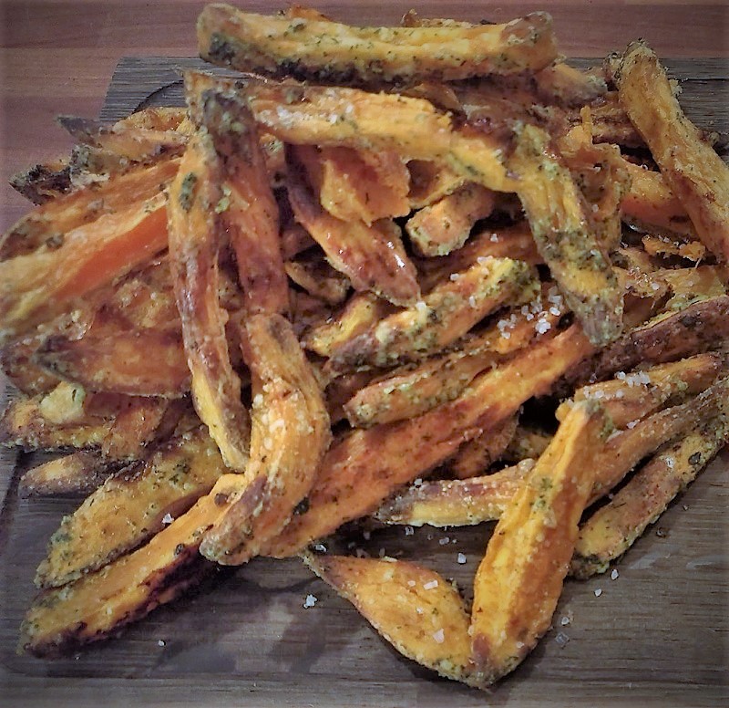 Søde kartofler fritter