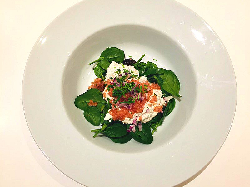 Salat med stenbiderrogn