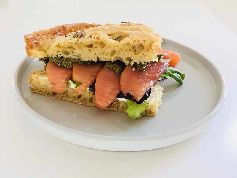 Laksesandwich
