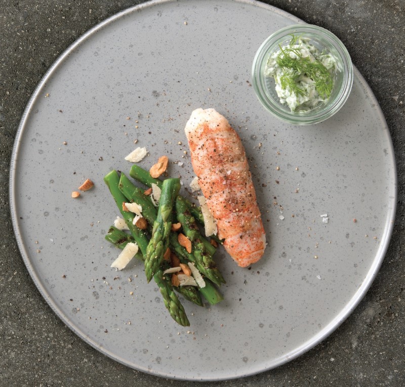 Sous vide hummerhale