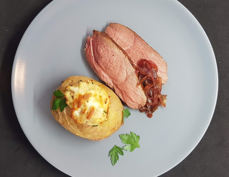 Sous vide lammeklump