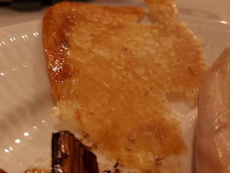 Sprødt kyllingeskind