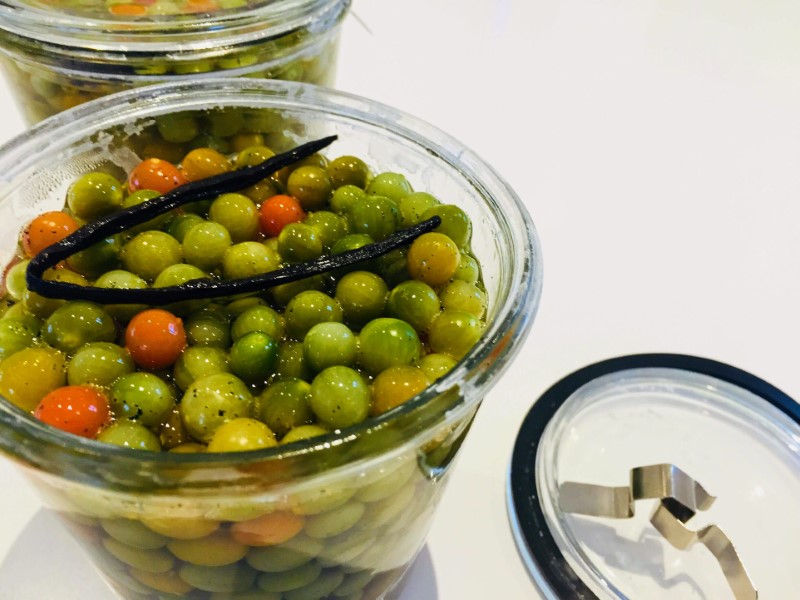 Syltede grønne tomater