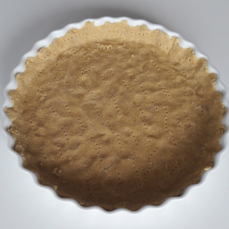 Glutenfri spinattærte med laks