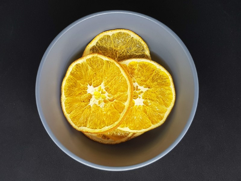 Tørrede appelsiner