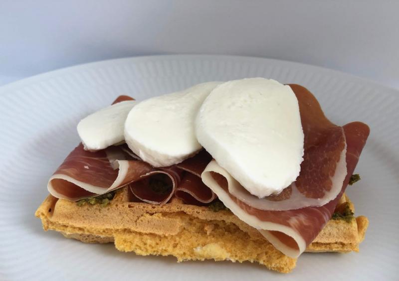 Vafler med linsemel
