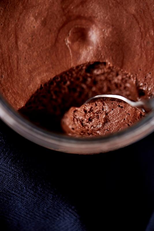 Vegansk chokolademousse