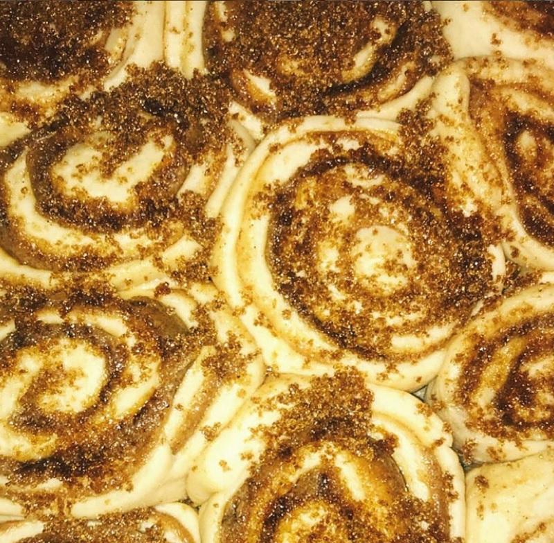 Lækre svampede kanelsnegle