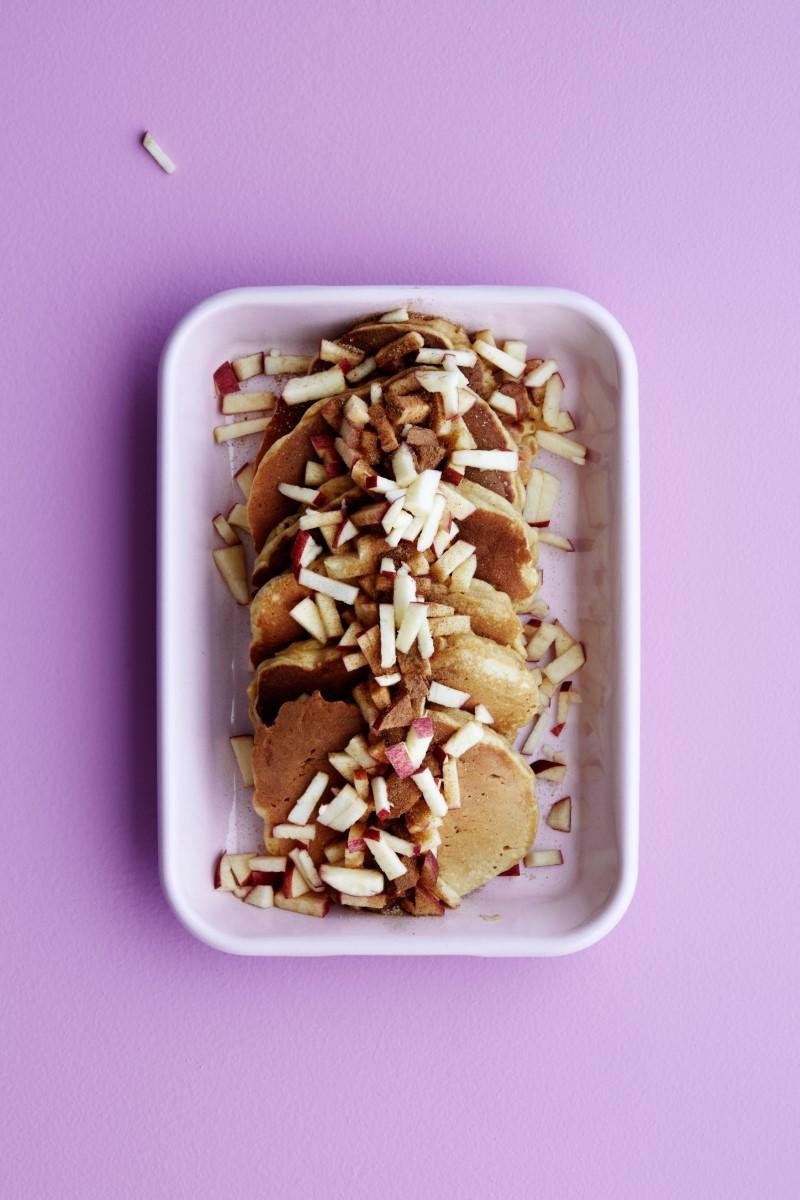 Æblepandekager