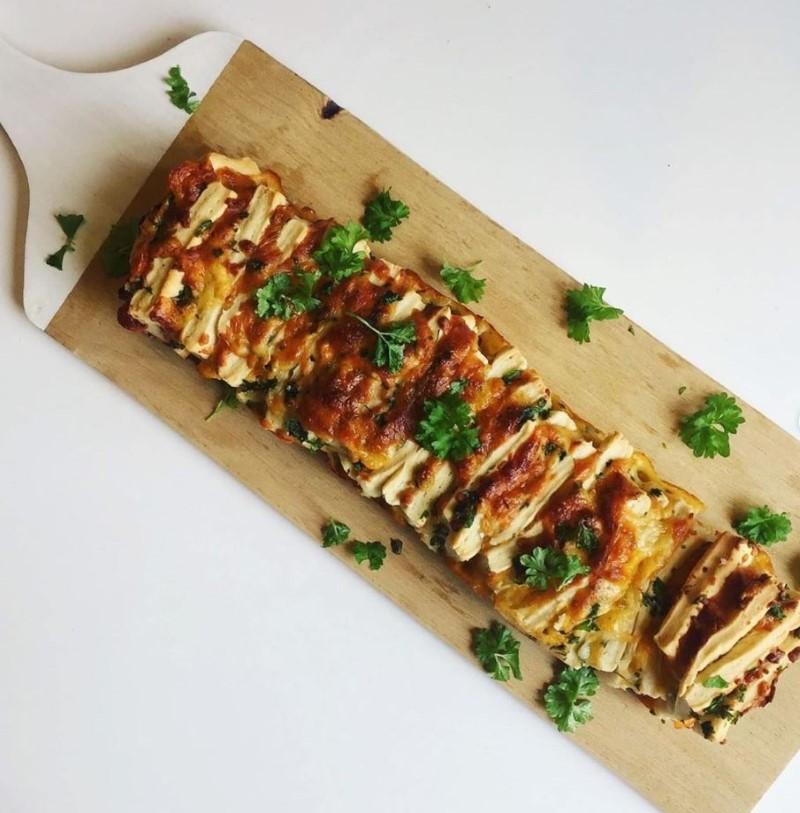 Pullapart hvidløgsbrød med ost